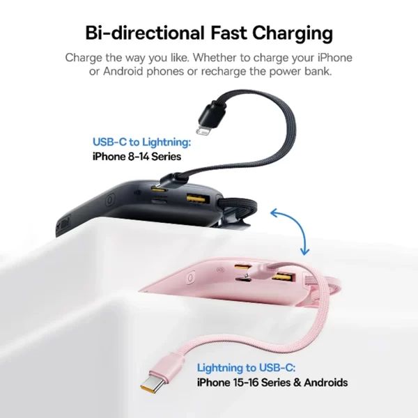 Baseus EnerFill FC21 QPow 3 Ultra 20000mAh 45W Power Bank - Image 8