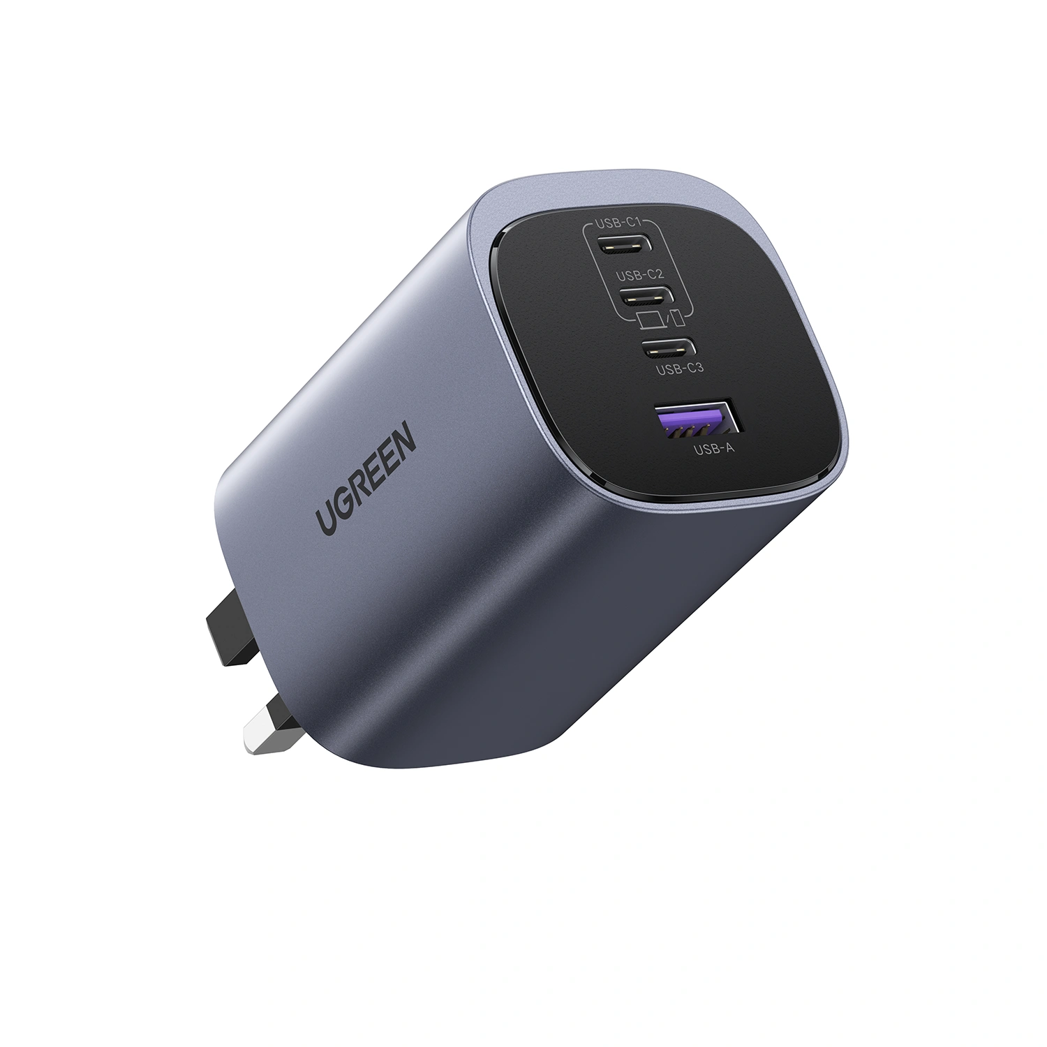 UGREEN Nexode S 100W 4-Port GaN Fast Charger (3 * Type-C + 1 * USB-A) – X565 – 45226