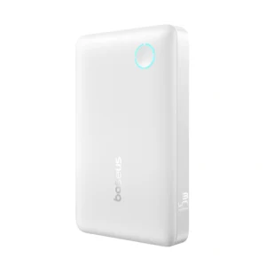 Baseus EnerFill FP11 10000mAh 15W Fast Charging Power Bank – (Moon White) P1008210C213-00