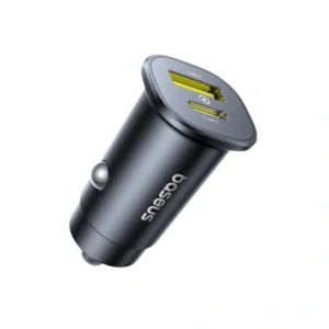 Baseus 30W GoTrip DP1 Car Charger (Type-C + USB-A) Cosmic Black – C00072300123‑00