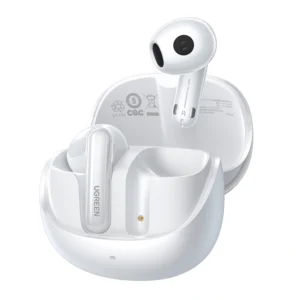 UGREEN HiTune H6 Pro Hybrid Active Noise-Cancelling Earbuds White – WS203 – 35873