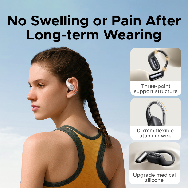 UGREEN FitBuds Open-Ear True Wireless Earbuds - Image 8