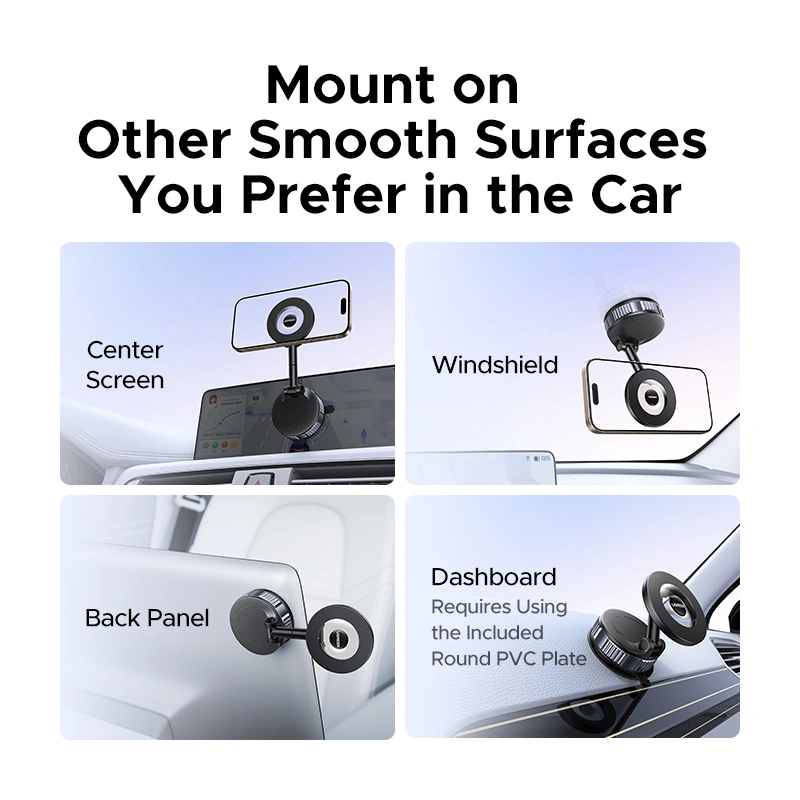 UGREEN Suction Cup Magnetic Phone Mount – 75666 - Image 5