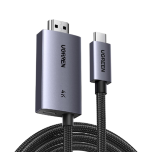 UGREEN 4K Type-C to HDMI with PD Port 2 Meter Cable – CM675 – 55330