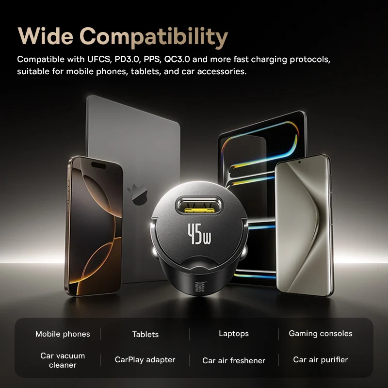 Baseus PrimeTrip VP2 45W Car Charger - Image 7