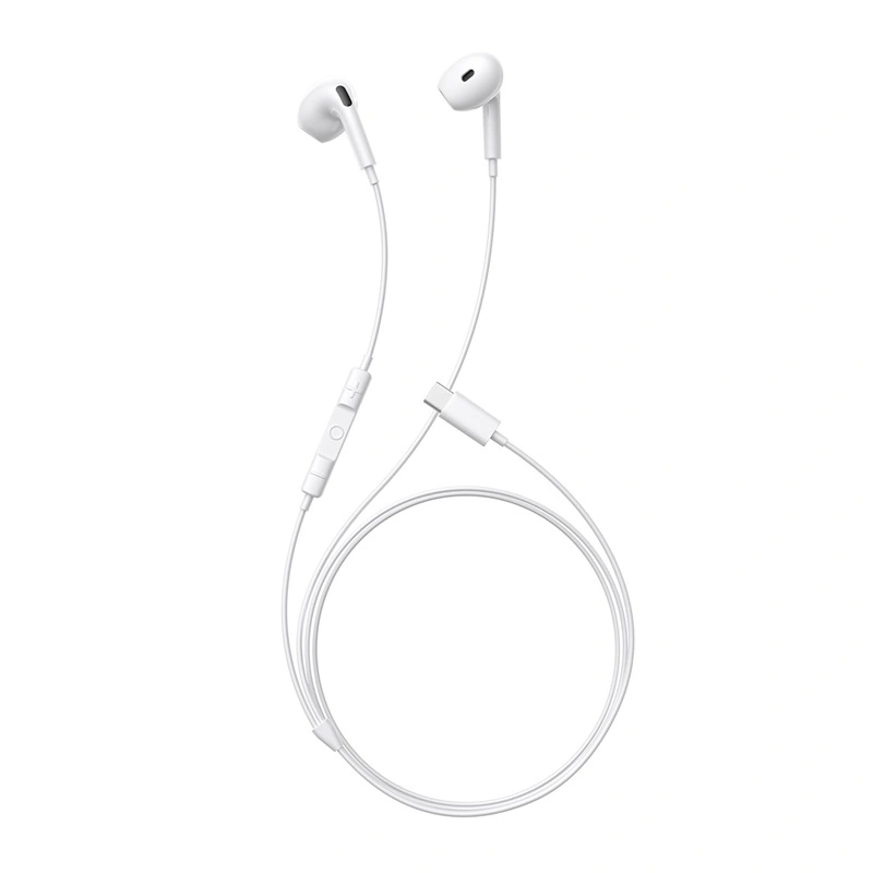Baseus Encok CZ19 USB-C Wired Earphones – Moon White - Image 4
