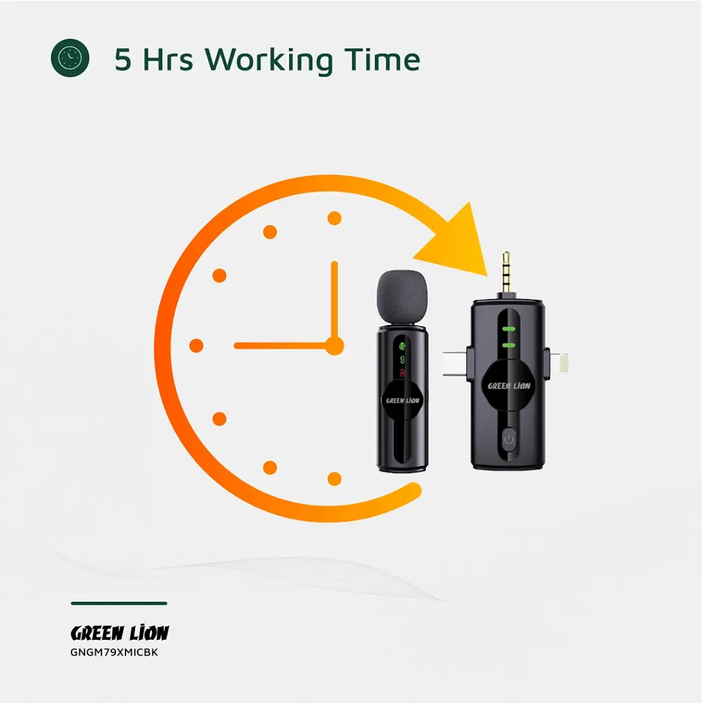 Green Lion GM-79X 3-Level Noise Cancellation Multi-Interface Microphone - Image 5