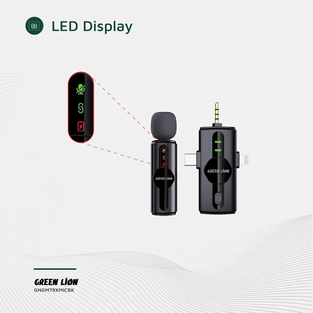 Green Lion GM-79X 3-Level Noise Cancellation Multi-Interface Microphone - Image 4