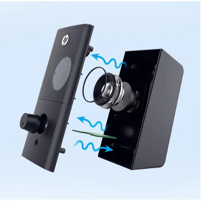 HP DHS-2101 2.0 USB Portable Multimedia Speaker - Image 11