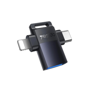 Yesido GS35 2-in-1 USB 3.0 to C + L OTG Adapter