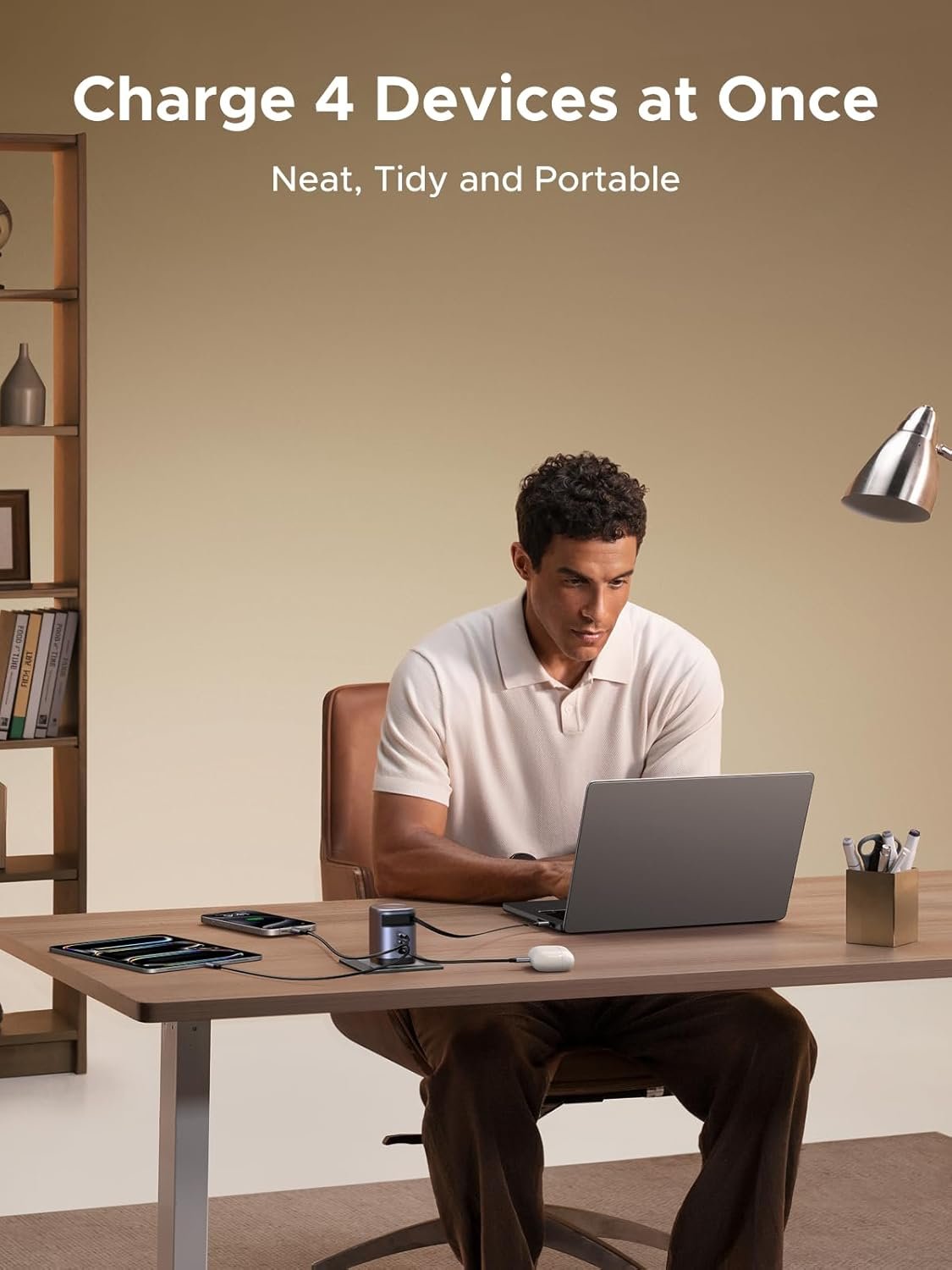 UGREEN Nexode Pro 100W GaN Fast Charger with Retractable Type-C Cable - Image 9