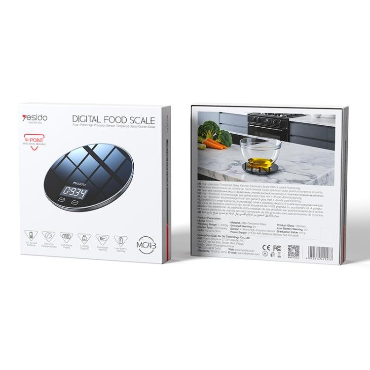 Yesido MG43 Digital Food Scale - Image 10