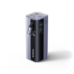 Baseus Energeek GR11 145W 20000mAh Power Bank with Retractable Type-C Cable Space Grey - E0027B01