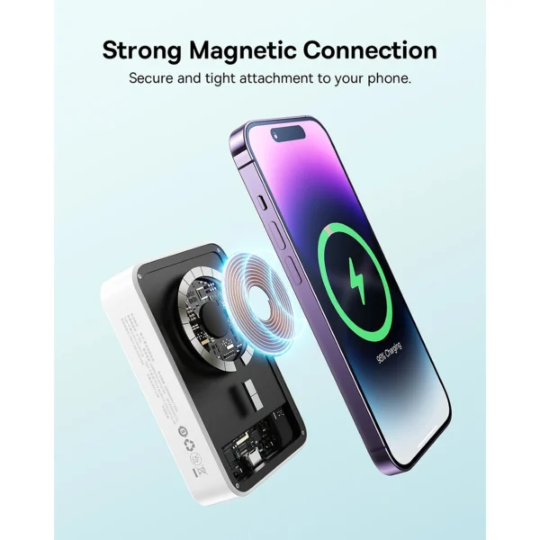 Baseus EnerFill FM41 20W 20000mAh Mini Magnetic Power Bank - Image 5