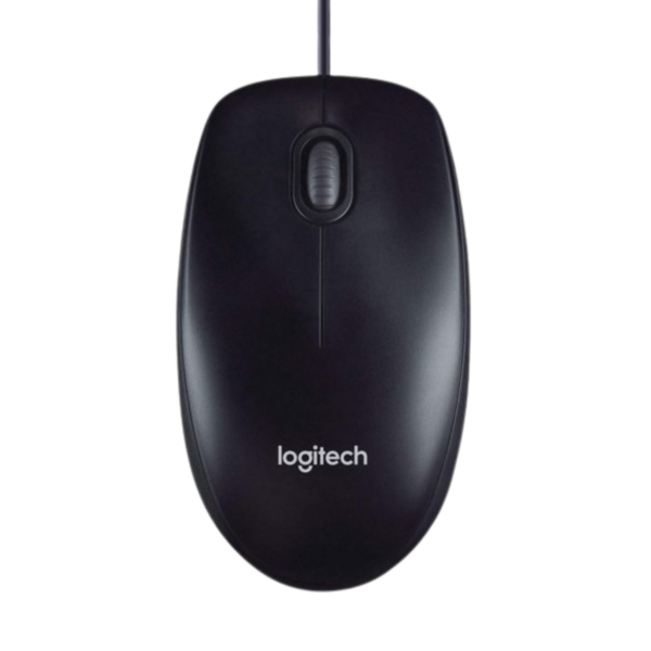 Buy Premium Logitech B100 Optical USB Wired Mouse - Black