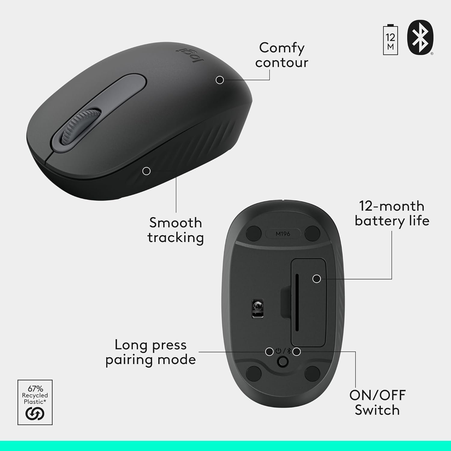 Logitech MK250 Compact Wireless Mouse and Keyboard - Image 9