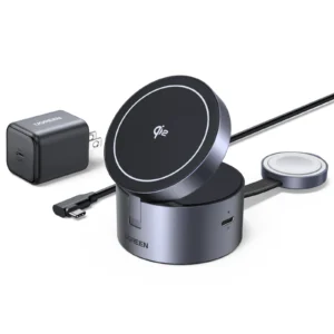 UGREEN Qi2 25W 3-in-1 Magnetic Wireless Charger + 45W GaN Charger EU Pin - W712 – 65148