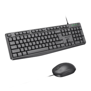 Meetion C235 Full-Size Silent Wired Keyboard and Mouse Combo
