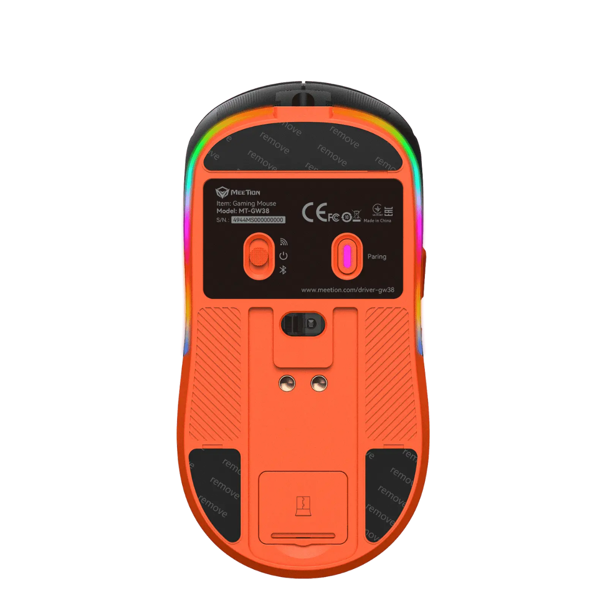 Meetion GW38 Wireless Tri-Mode Gaming Mouse with Magnetic Charging Dock - Image 5