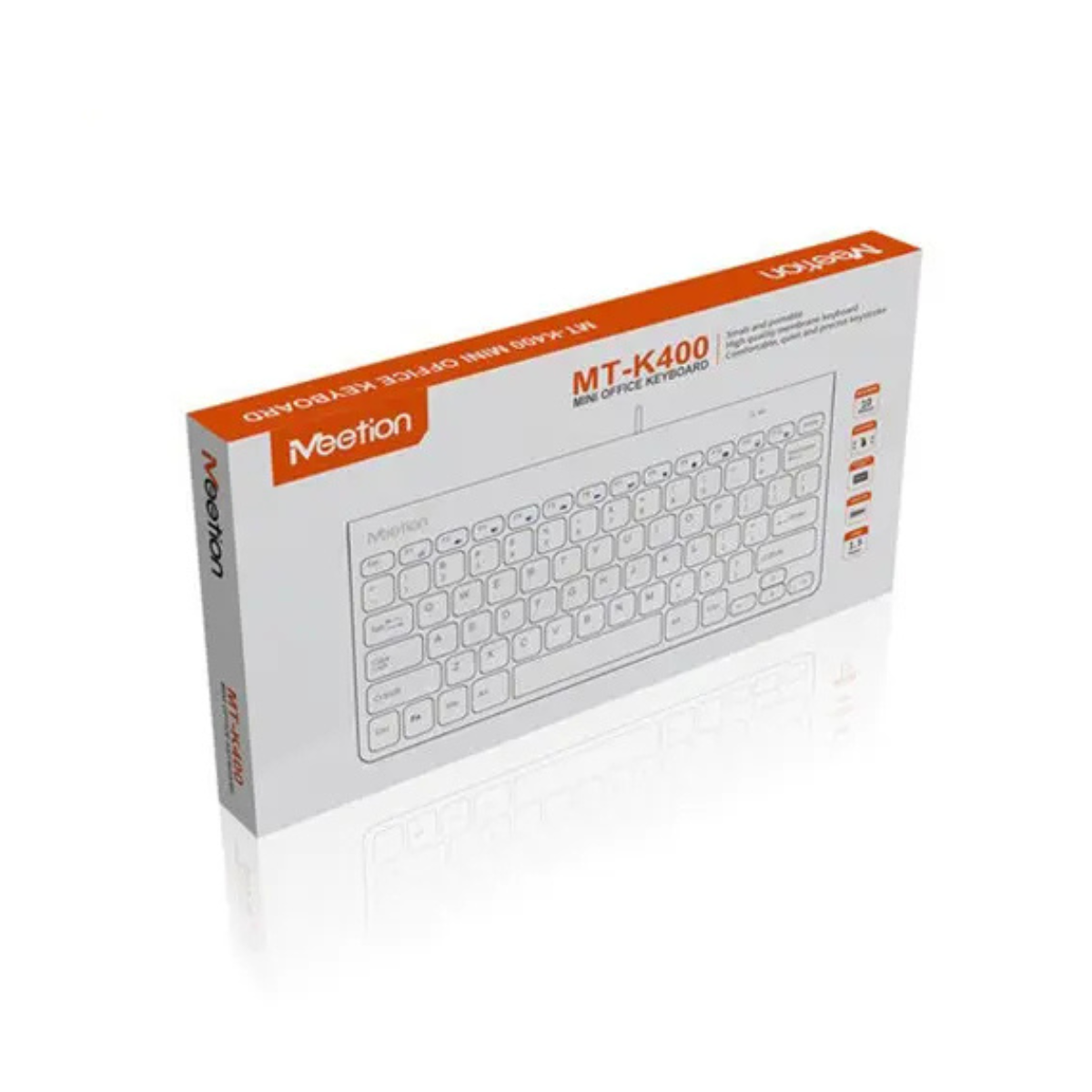 Meetion K400 USB Mini Office Keyboard - Image 7