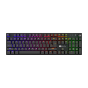 Meetion MK009 Hotswap Mechanical Keyboard Rainbow Color Mode with Detachable Type-C cable