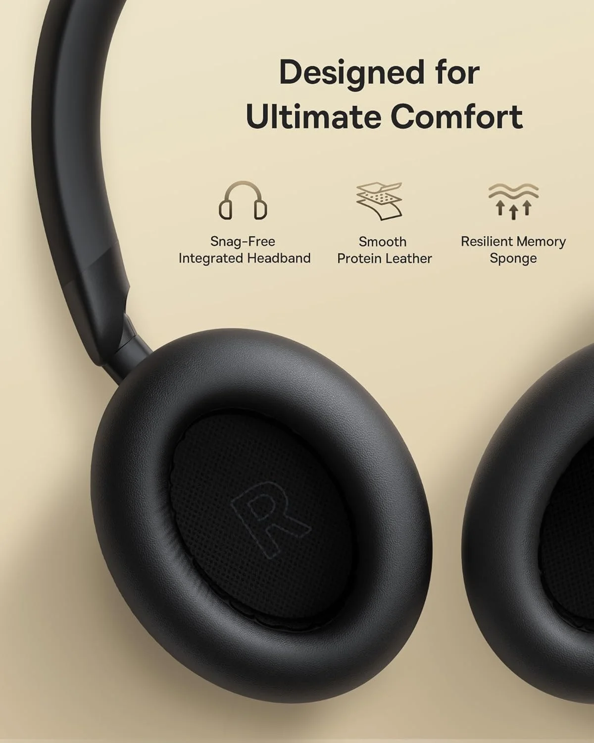 Baseus Bowie MH1 Adaptive ANC Headphones - Black - Image 2
