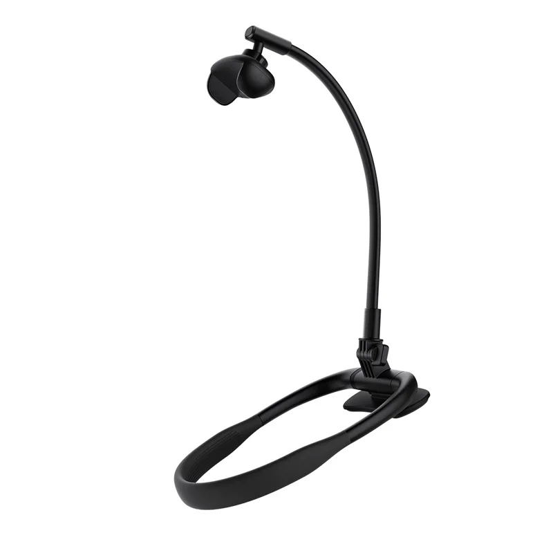Baseus ComfortJoy Series Neck Phone Holder – Black - LUGB000001