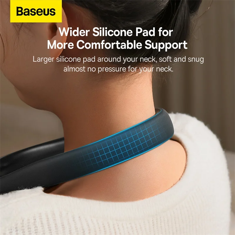 Baseus ComfortJoy Series Neck Phone Holder – Black - Image 10