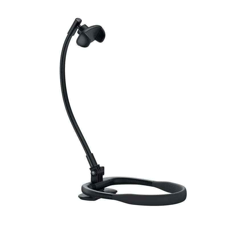 Baseus ComfortJoy Series Neck Phone Holder – Black - Image 5