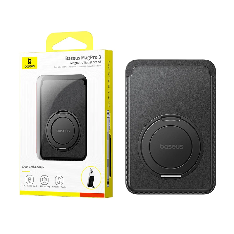 Baseus MagPro 3 Magnetic Wallet Stand - Image 11