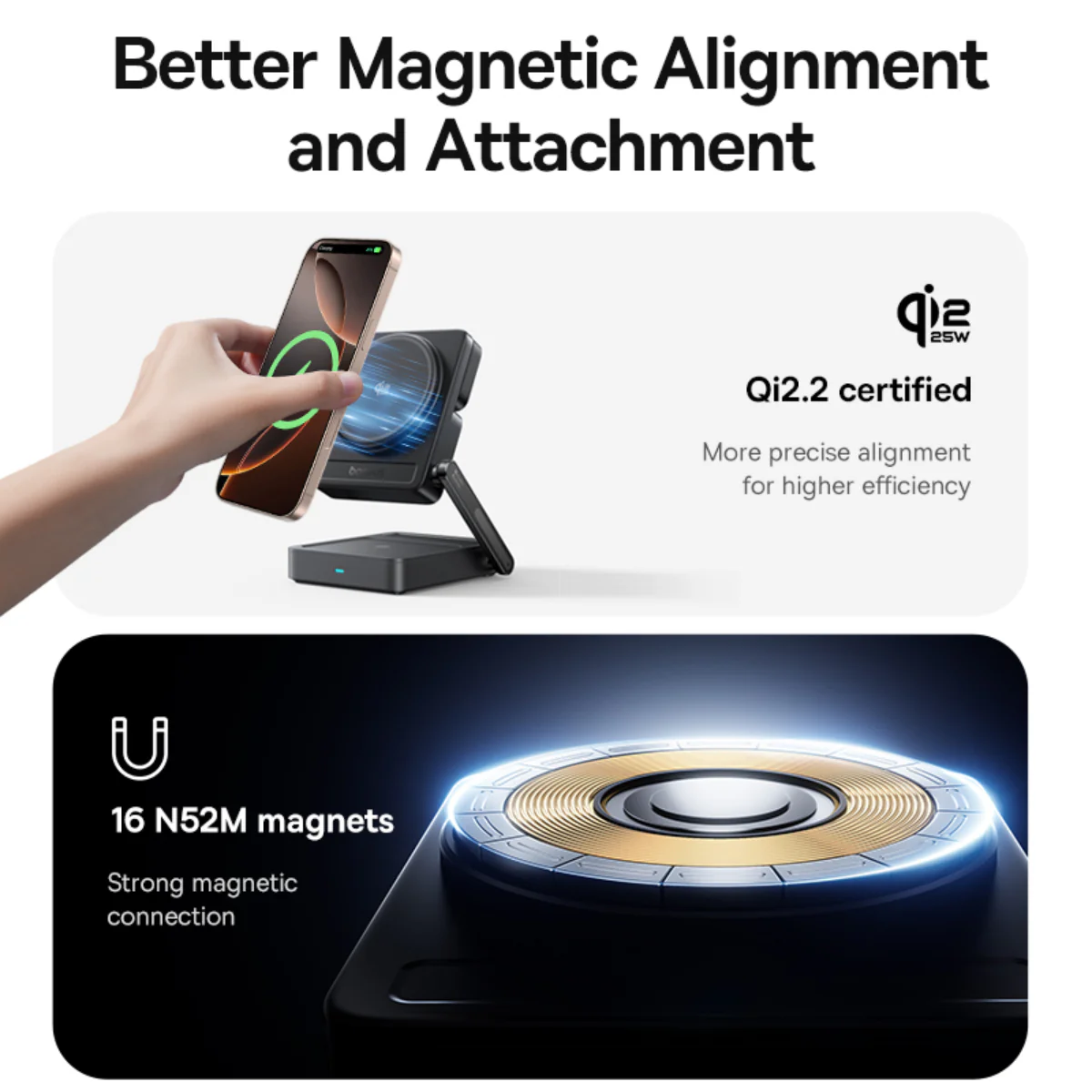Baseus PicoGo AF21 35W 3-in-1 Qi2.2 Wireless Charger - Image 5
