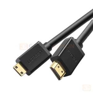 UGREEN 4K@30Hz Mini HDMI to HDMI 1.5 Meter Cable Male to Male Black – HD108 – 11167 