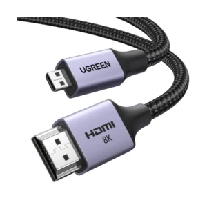 UGREEN 8K Micro HDMI to HDMI 1 Meter Cable – HD164 – 15516