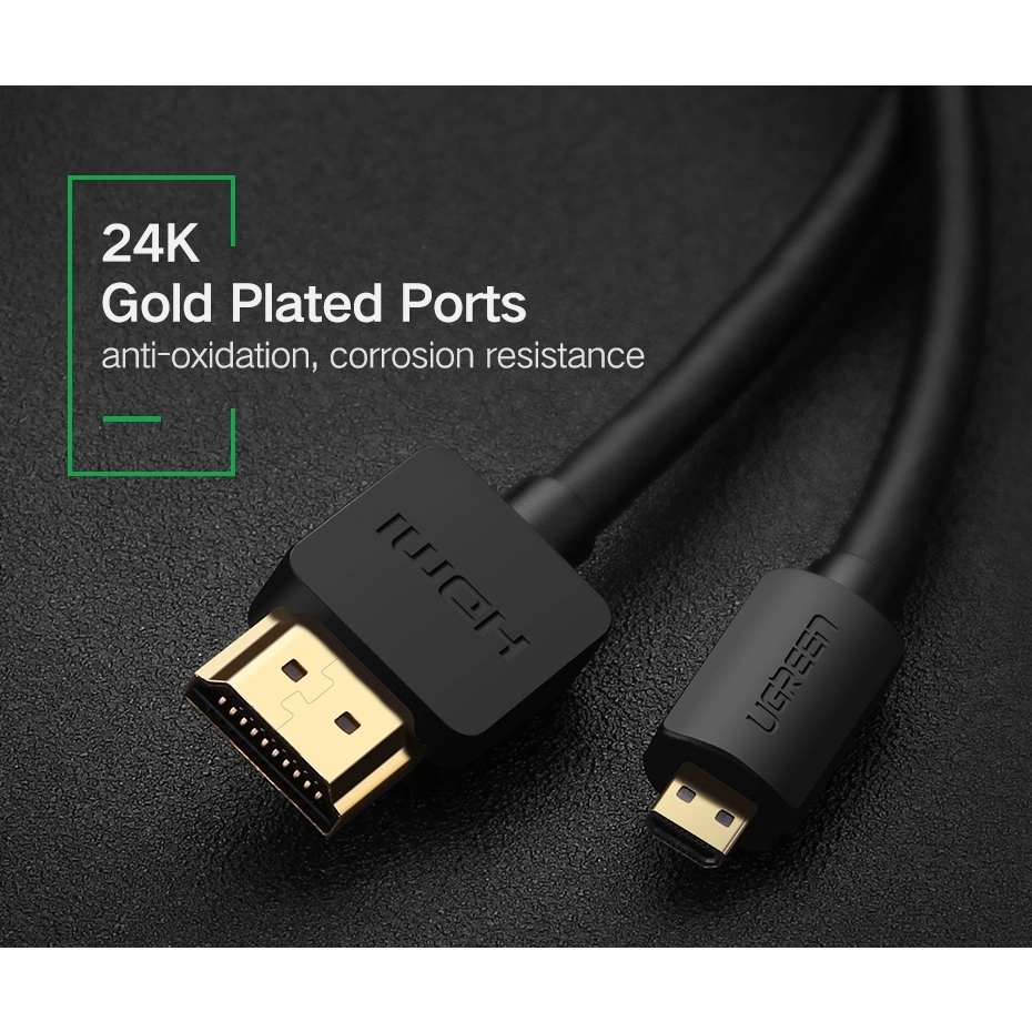 UGREEN 4K Micro HDMI to HDMI 1.5m Cable - Image 3