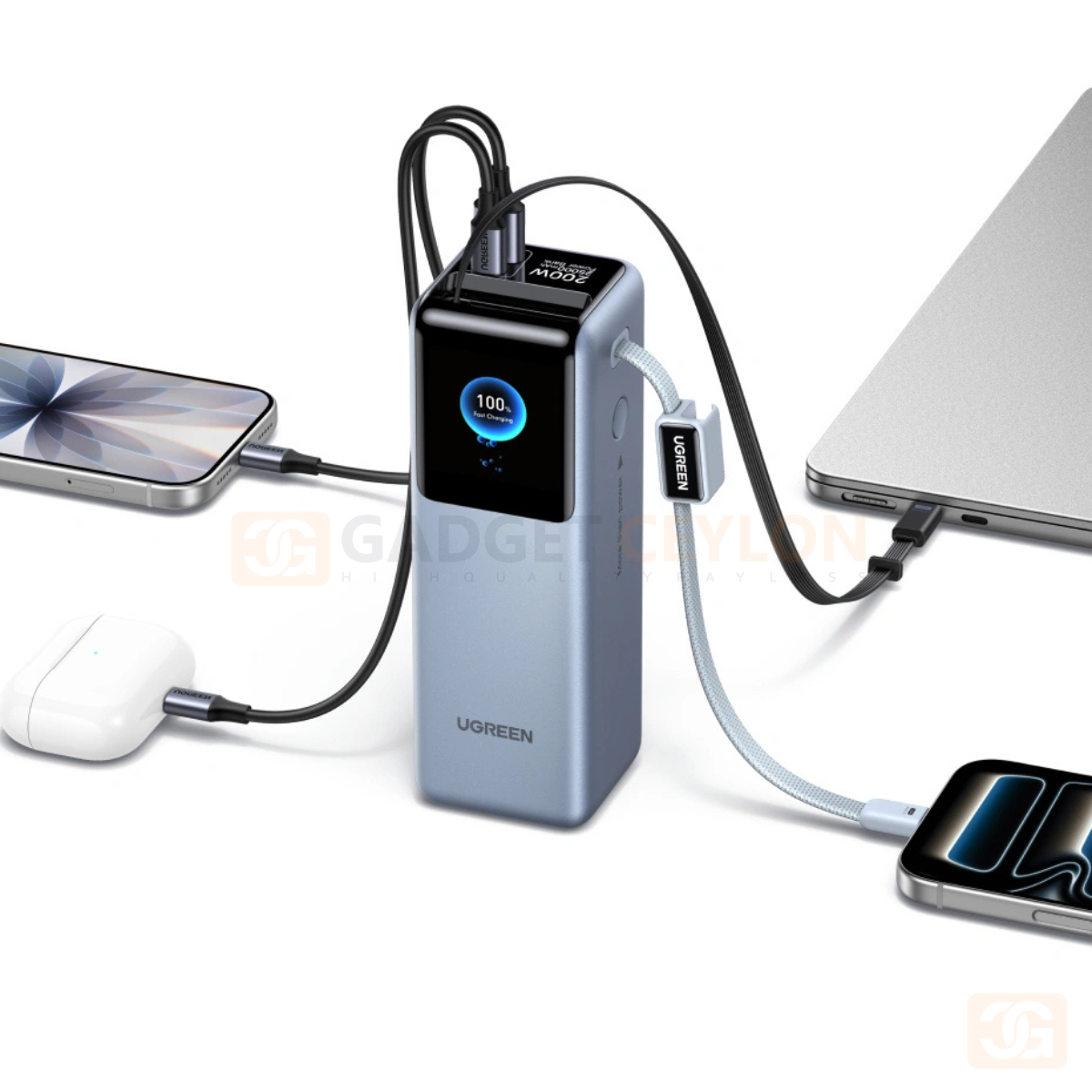 UGREEN Nexode Pro 200W 25000mAh Power Bank - 75702B - Image 12