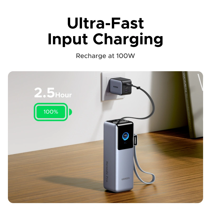 UGREEN Nexode Pro 200W 25000mAh Power Bank - 75702B - Image 8