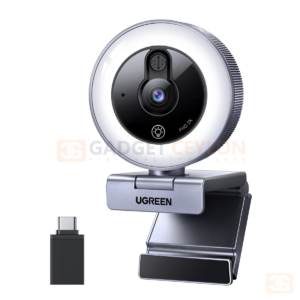UGREEN 2K 30fps Web Camera with Ring light – CM910 – 65857