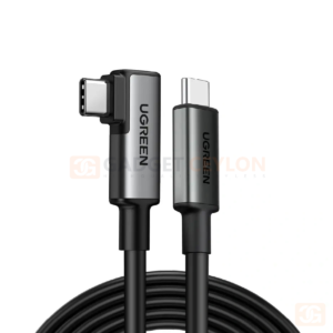 UGREEN Right Angle 5 meter Type-C to Type-C VR Link Cable (Black) – US551 – 90629