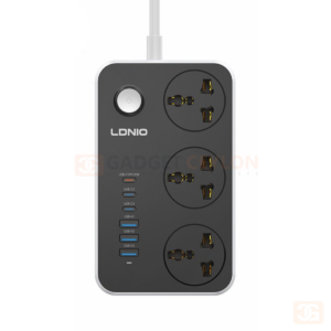LDNIO 3 AC Universal Power Strip (3 AC + 3 USB-C + 3 USB-A) - SC3604C 