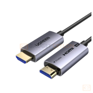 UGREEN 4K Fiber Optic HDMI 10 Meter Male to Male Cable  Aluminum Shell – HD178 – 45503