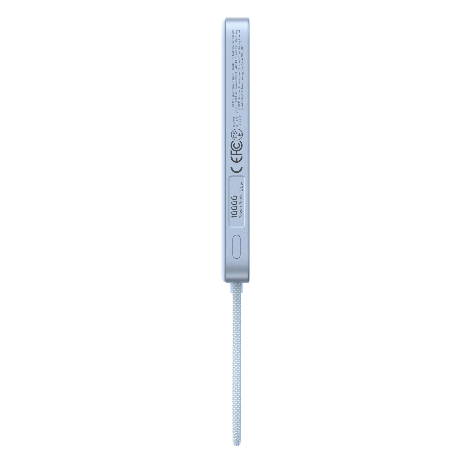 UGREEN Qi2 MagFlow Air 10000mAh 15W Magnetic Power Bank - Blue - Image 7