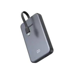 UGREEN 10000mAh 20W Power Bank with Built-in Cable- PB526 – 75161B 