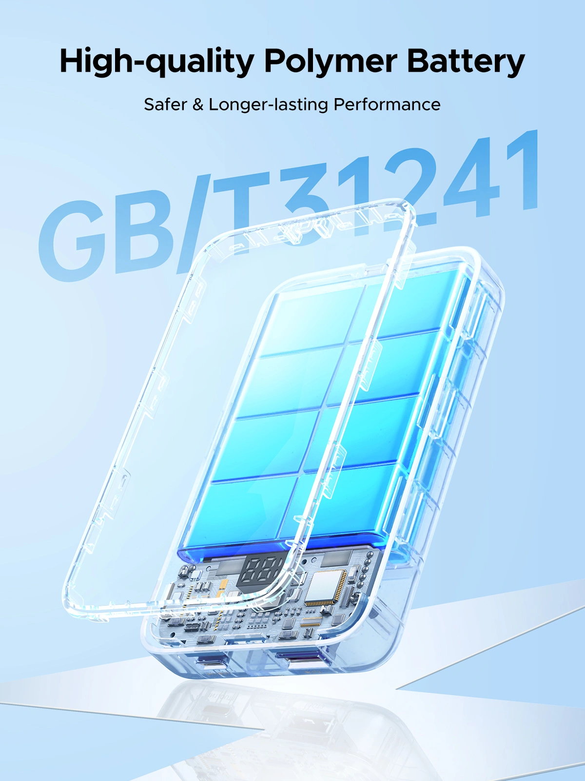 UGREEN 10000mAh 20W Power Bank with Built-in Cable - Image 5