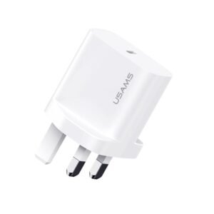 USAMS CC227 T65 PD20W TYPE-C Fast Charger (UK)
