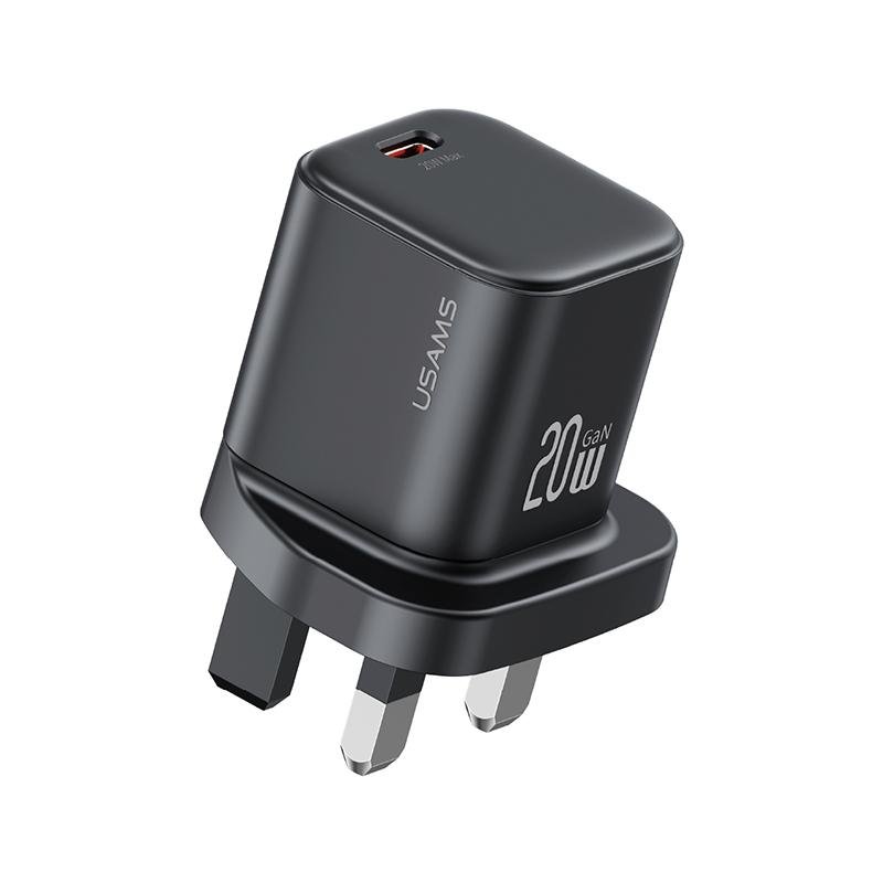 USAMS CC274 20W GaN Mini Fast Charger (UK) - JC Series