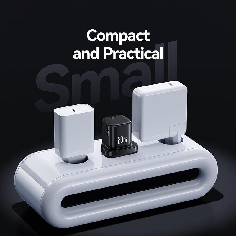 USAMS CC274 20W GaN Mini Fast Charger (UK) - JC Series - Image 4