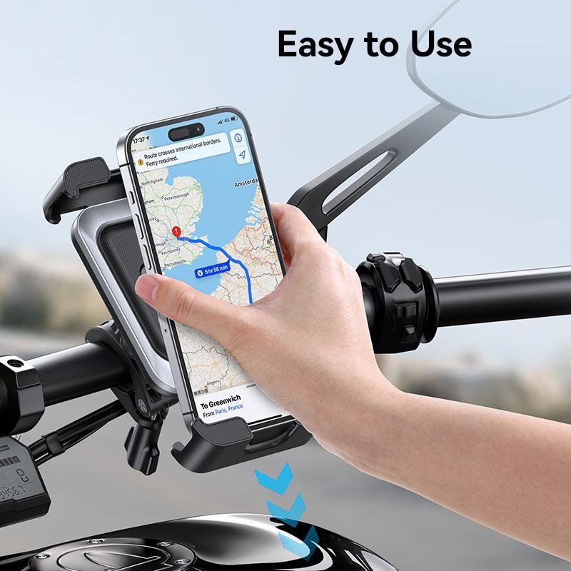 USAMS ZJ082 Full-coverage Cycling Phone Holder - Image 4