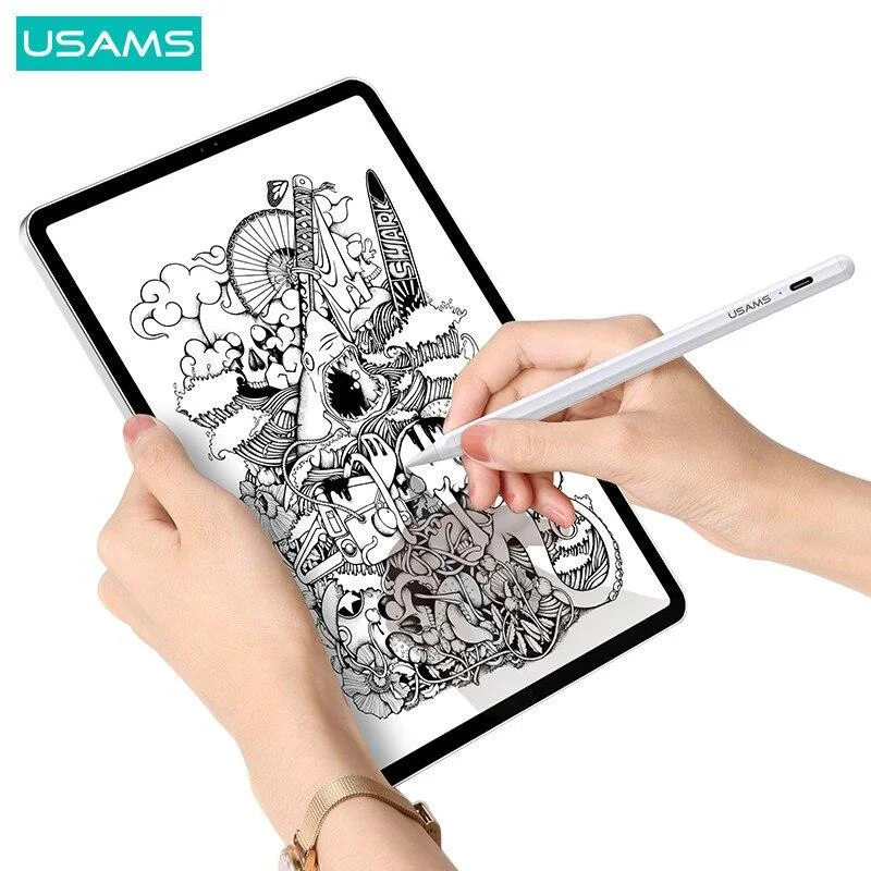 USAMS Tilt-sensitive Active Touch Screen Capacitive Stylus Pen for iPad - Image 4