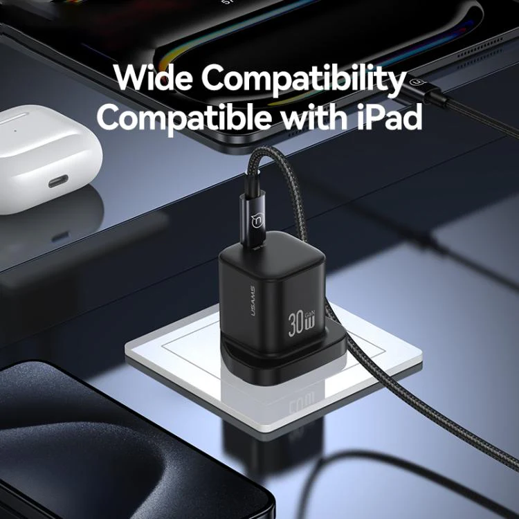 USAMS CC276 30W GaN Mini Fast Charger (UK) - JC Series - Image 8