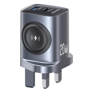 USAMS CC295 T67 20W Multifunctional iWatch Charger With A+C Port (UK)